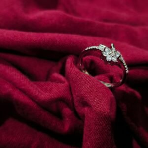 Floral Serenity- 925 Silver Ring