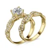 Infinity 1.5ct Cubic Zirconia Engagement Ring 3