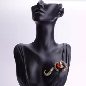 Luxury Snake Animal Brooch