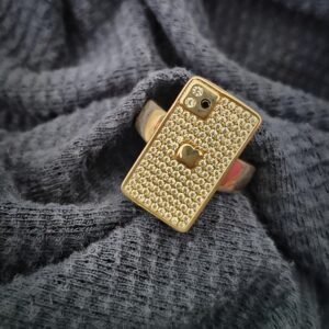 Luxury Glitz Smartphone Ring - 925 Sterling Silver