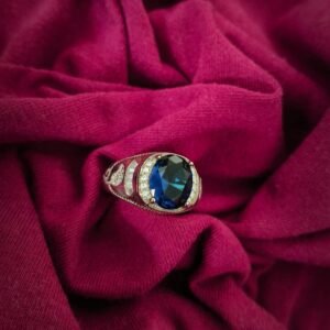 Midnight Majesty – 925 Sterling Silver Ring