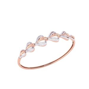 Contemporary High-Shine Gold Plated Bangle