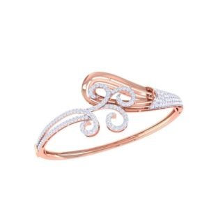 Bold Statement Gold Plated Cuff Bangle