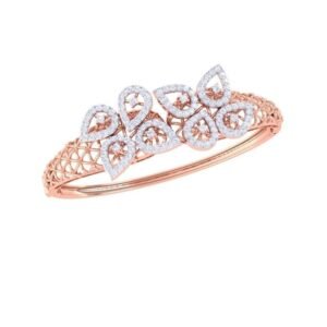 Lightweight Hollow-Core Gold Bangle