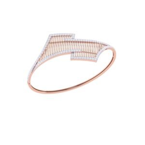 Ethnic Mandala Engraved Gold Bangle