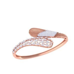 Classic Rope-Design Gold Bangle