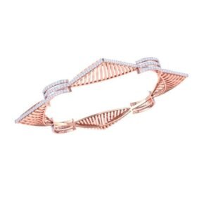 Stylish Convex Bold Gold Bangle