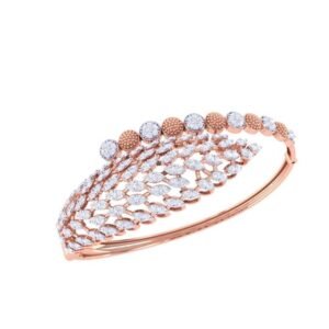 Elegant Twisted Rope Wedding Bangle
