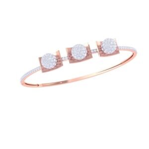Stylish Modernist Cage Bangle