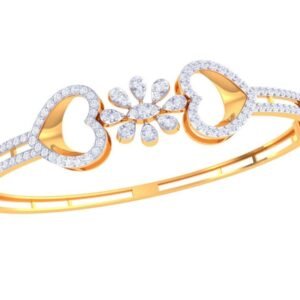 Double Wave Infinity Bracelet