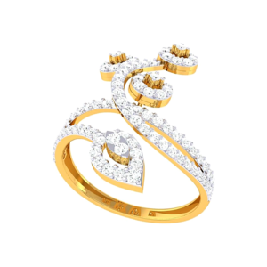 Gold Mesh Dome Ring