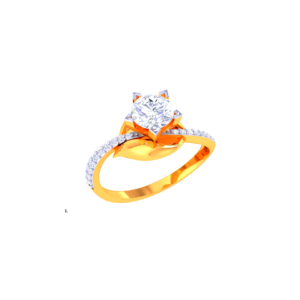 Celestial Crescent Ring